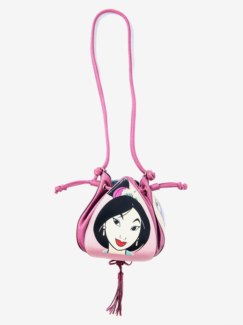 Mulan Four Sided Drawstring Crossbody Disney x Danielle Nicole